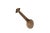 Wood Vintage African Wooden Spoon For Sale - Image 7 of 7
