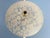 Mid Century Floral Damask Flush Light For Sale - Image 15 of 18