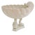 Mid 20th Century Italian Whiteware Shell & Dolphin Pedestal Centerpiece Bowl For Sale - Image 4 of 10