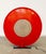 Plastic Red Table Lamp in Fiberglass For Sale - Image 7 of 7