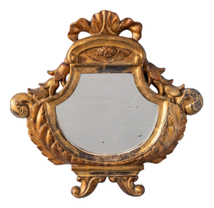 Italian Gilt Gesso Mirror, Late 19th Century