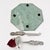 Vintage Arthur Court Elephant 3-Piece Hexagon Cheese Serving Set For Sale - Image 10 of 14