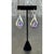 Vintage Sterling Silver Amethyst Drop Earrings For Sale - Image 12 of 12