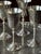 Silver Plate Gallery Drinks Tray with 4 Silver Plate Goblets Sizes- 30.5 cms diameter, Goblets - 13.5 cms tall.