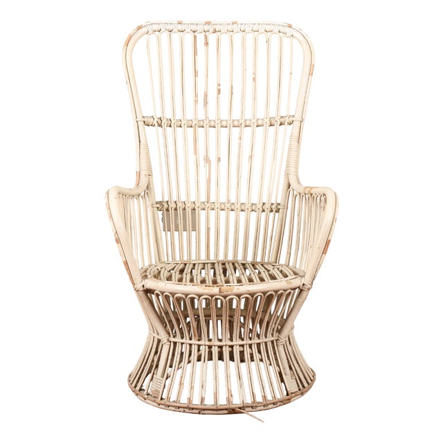 Armchair in Bamboo, 1960s For Sale