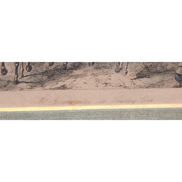 John Leech, Hunting Caricature Illustrations, 1850s, Lithographs, Framed, Set of 4 For Sale - Image 11 of 14