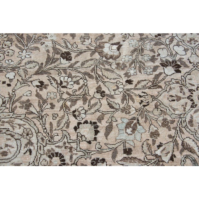 Gray 20th Century Persian Tabriz Rug For Sale - Image 8 of 12