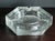 Extra Large MCM Ice Glass Hexagon Ashtray For Sale - Image 9 of 9