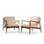Mid-Century Modern Kofod Larsen for Selig Mid Century Danish Lounge Chairs - Pair For Sale - Image 3 of 13