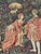 Textile French Aubusson Style Screen Printed Hand Tapestry, 1960s For Sale - Image 7 of 18