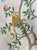 Hand-Painted Chinoiserie Botanical Mural Wallpaper on Pink Edo Xuan Paper, Set of 4 Panels For Sale - Image 4 of 9