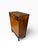 Refinished 1960s Mid Century Modern Walnut Tallboy Dresser | Vintage Walnut Crescent Series S-2430 Highboy Chest | Fluted Louvered Accent Drawer For Sale In Saint Louis - Image 6 of 12