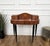 Vintage Italian Walnut and Burl Wood Writing Desk, 1940s For Sale - Image 9 of 11