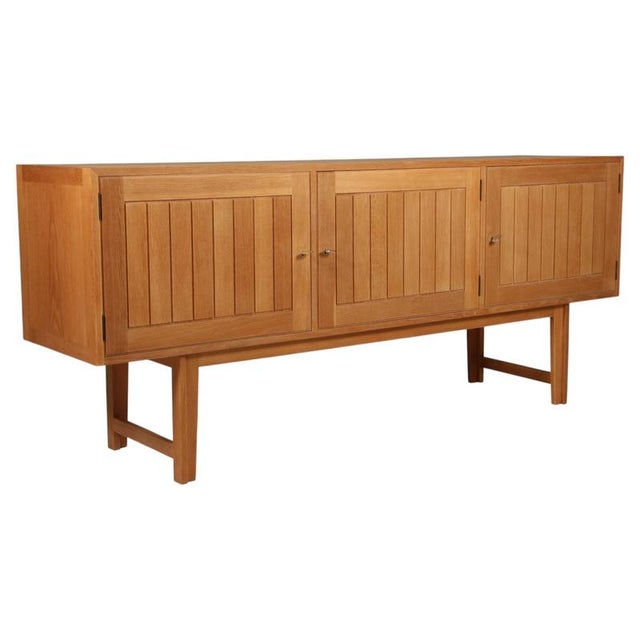 Vintage Danish Sideboard in Oak by Arne Vodder, 1960s For Sale - Image 10 of 10