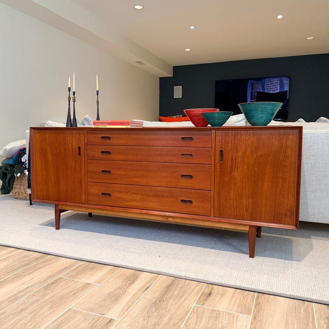 Arne Vodder for Sibast Teak Sideboard, 1960s For Sale - Image 10 of 13