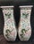 A Pair of Chinese Ceramic Vase Qing Dynasty Kangxi Marked Famille Verte Porcelain Square Vase Hand Painted Cloud and Dragons Pattern For Sale - Image 4 of 10