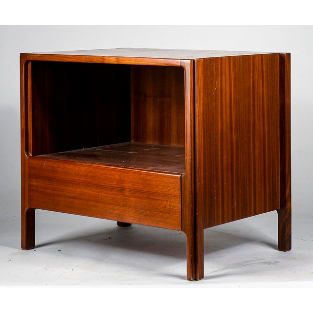 Vintage Wooden Bedside Table with Drawer and Open Compartment from Stilwood For Sale - Image 13 of 18