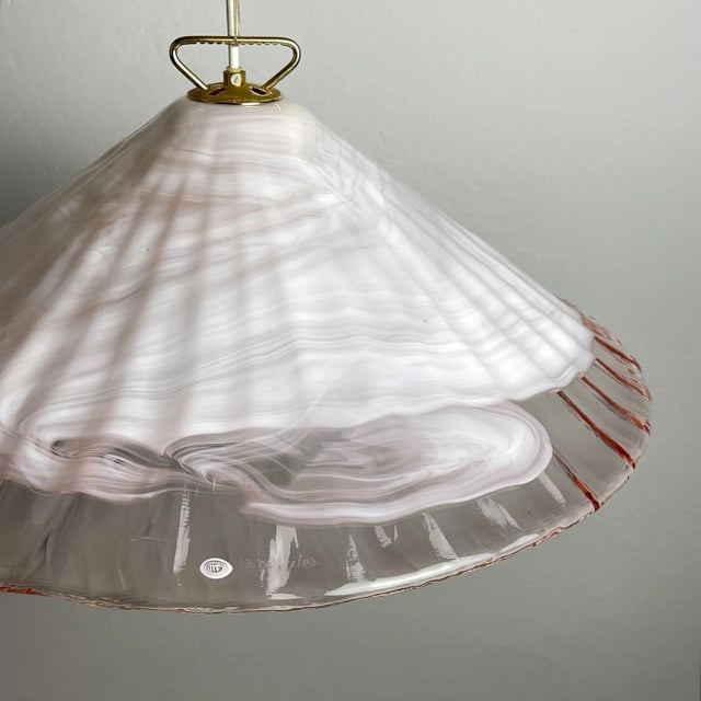 Original murano pendant lamp by la murrina made in italy in the 1980s. la murrina is a symbol of excellence in design with...