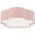 Bryce Large Flower Flush Mount in Pink and White with Frosted Acrylic Designer: kate spade new york Mounting: Flush Shade...