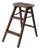 Antique Wood Step Ladder Stool For Sale