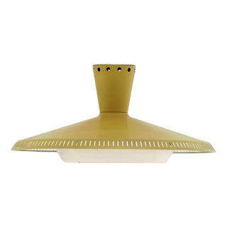 Vintage NB 92 Flush Mount by Louis Kalff for Philips, 1950s For Sale