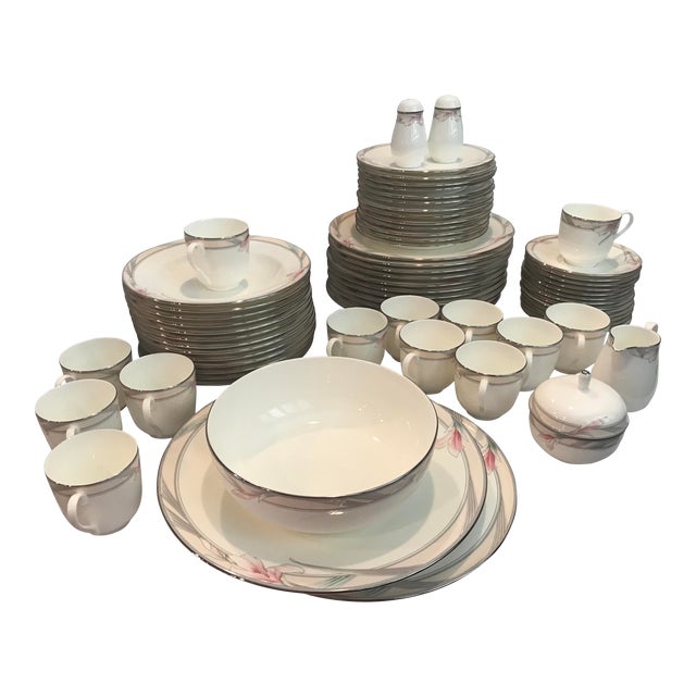 Full Set Mikasa Bone China Dinnerware Chairish