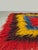Color explosion! Insanely colorful authentic vintage Tulu rug. Period: 1960. Country of origin: Turkey. This awesome rug...