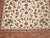 Vintage Persian Tabriz Rug, Hand-Knotted Wool & Silk, Allover Floral Pattern, Ivory & Pale Red, 7x10 For Sale - Image 15 of 18