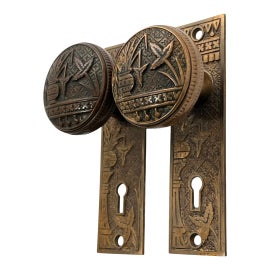 Example of Aesthetic Movement Door Knobs