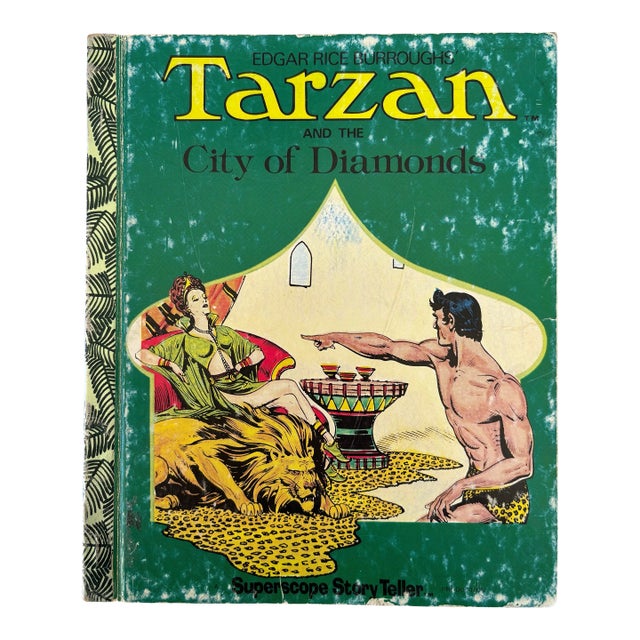 Tarzan and the City of Diamonds Superscope Story Teller by Edgar Rice Burroughs 1977 For Sale