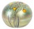 1975 Iridescent Art Glass Paperweight by Orient & Flume For Sale