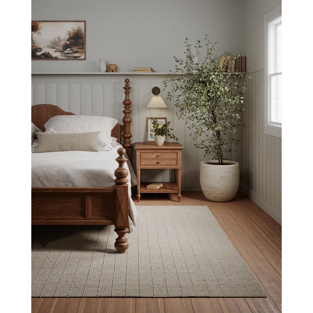 Contemporary Momeni Oliver Natural Hand Loomed Area Rug 3'6" X 5'6" For Sale - Image 3 of 12