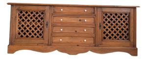 Rustic Apothecary Sideboard