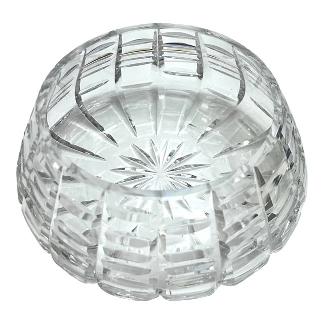 1970s Waterford Cut Crystal Tralee Bowl For Sale
