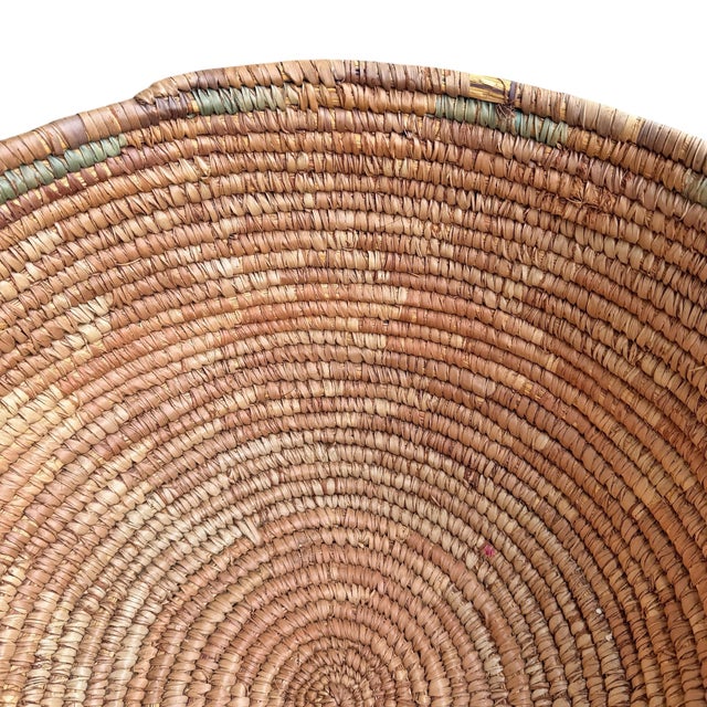 Rather Large 20th Century Hausa Basket For Sale - Image 10 of 12