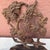 Vintage Cast Iron Bird on Grapevine Wall Mounted Bird Feeder Garden Decor. This has been mounted on my wooden backyard...