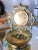 Metal Turn of the Century French Neo Renaissance Pocket Watch Holder For Sale - Image 7 of 7