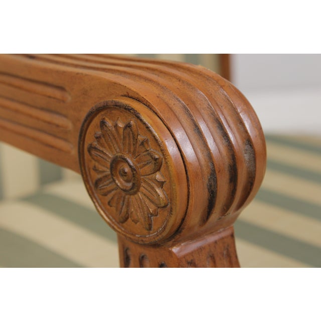 2000 - 2009 Set of 8 Century French Louis XVI Dining Chairs For Sale - Image 5 of 18