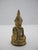 Thai Gold Lacquered Bronze Ratanakosin Miniature Seated Buddha Figurine For Sale In Portland, OR - Image 6 of 7