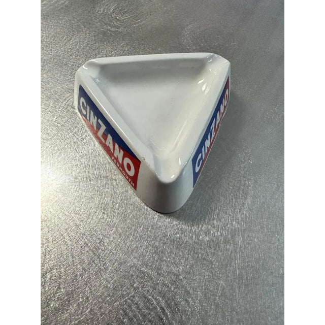 Mid 20th Century Vintage Cinzano Vermouth Ashtray, Made in Italy For Sale - Image 4 of 5