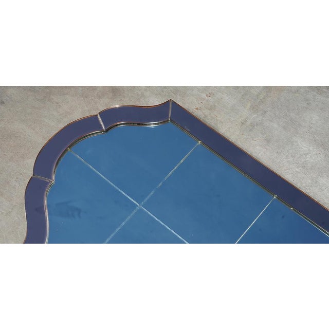 Art Deco Venetian Foxed Rose Coloured Glass Bevelled Mirror, 1930s For Sale - Image 10 of 18