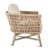 Handcrafted outdoor club chair which brings effortless coastal style to your outdoor or indoor space. A durable handwoven...