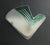 Italian 1960s Triangular Murano Sconces, a Pair For Sale - Image 3 of 8