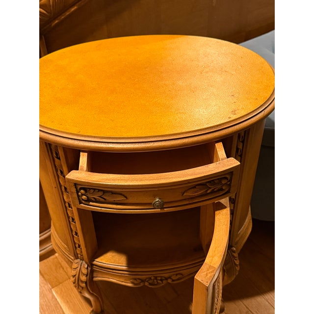 Early 20th Century Early 20th Century French Provincial Night Stand/Side Table Possible Reproduction For Sale - Image 5 of 5