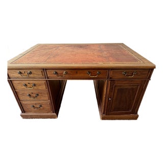 19th Century British Partners' Desk For Sale