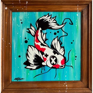 Arsen, Carpe Diem, 2026, Acrylic Painting on Wood For Sale