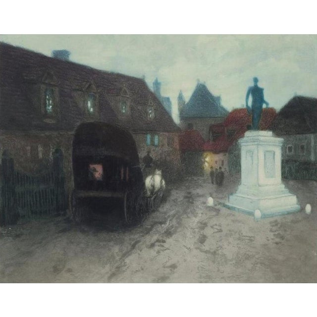 Frits Thaulow, Grev Wedels Plass, Color Lithograph For Sale - Image 10 of 10