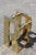 Metal Solid Brass Letter R Handles, 1970s, Set of 2 For Sale - Image 7 of 12