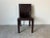 1980's Postmodern Italian Brown Leather Desk Chair by Arper For Sale - Image 11 of 11