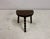 French Half-Moon Tripod Milking Stool, 1950s For Sale - Image 6 of 10
